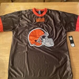 NFL Team Apparel Cleveland Browns Football Jersey Size Medium New With Tag